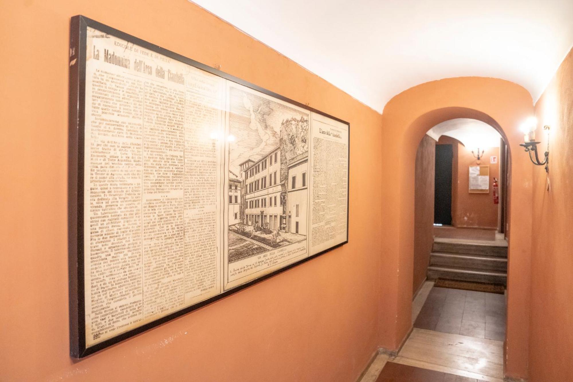 Arco Del Calidarium - Pantheon Apartment Рим Екстериор снимка