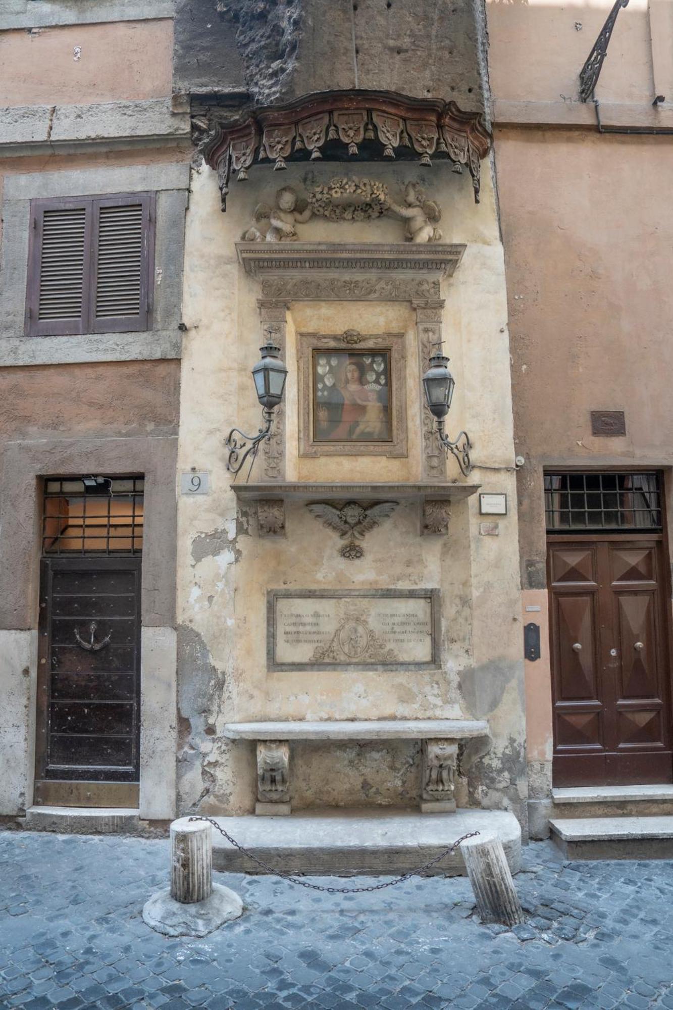 Arco Del Calidarium - Pantheon Apartment Рим Екстериор снимка